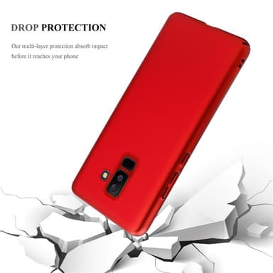 Deksel Samsung Galaxy A6 PLUS 2018 Case Cover (rød)