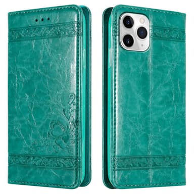 iPhone 11 PRO lommebokdeksel etui (turkis)