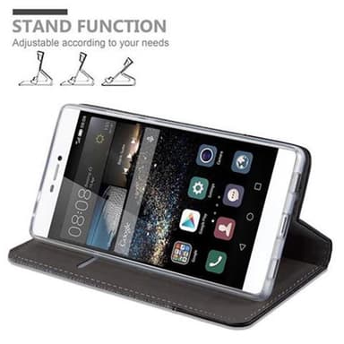 Huawei P8 lommebokdeksel etui (grå)