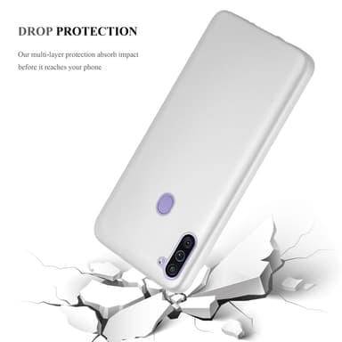 Deksel Samsung Galaxy A11 / M11 Case Cover (sølv)
