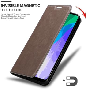 Huawei Y6P lommebokdeksel case (brun)