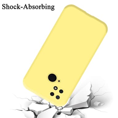 Xiaomi RedMi 10C / POCO C40 silikondeksel case (gul)