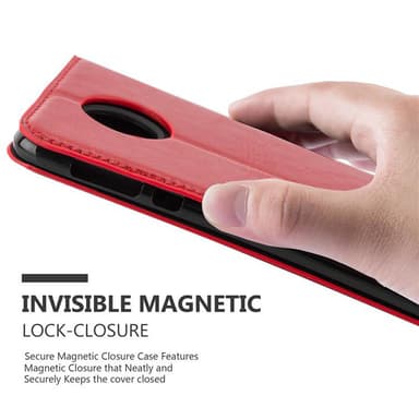 Motorola MOTO Z PLAY lommebokdeksel case (rød)