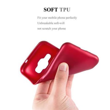 Deksel Samsung Galaxy J1 2016 Case Cover (rød)