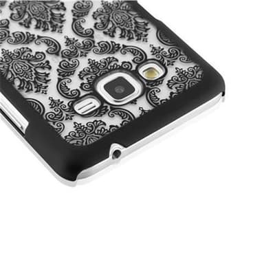 Samsung Galaxy GRAND PRIME Hardt Deksel Cover (svart)