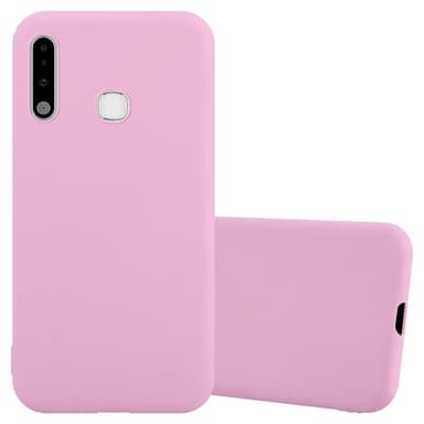 Deksel Samsung Galaxy A70e Silikon cover (rosa)