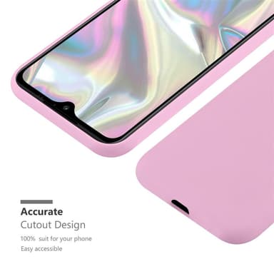 Deksel Samsung Galaxy A70e Silikon cover (rosa)