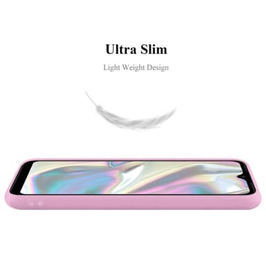 Deksel Samsung Galaxy A70e Silikon cover (rosa)