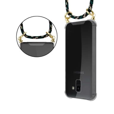 Samsung Galaxy J6 2018 Deksel med Halskjede (brun)
