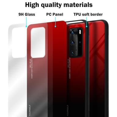 Deksel Huawei P40 PRO / P40 PRO+ Case Cover (svart)
