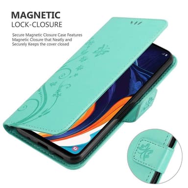 Samsung Galaxy A60 / M40 lommebokdeksel Blomster