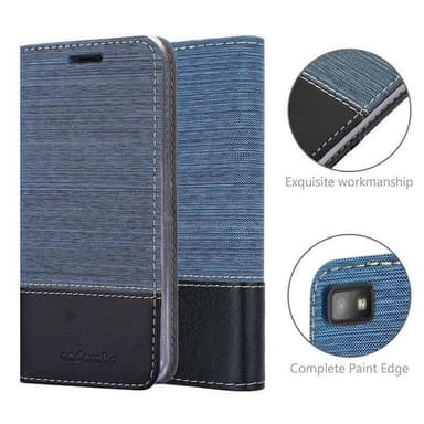 Blackberry Z10 lommebokdeksel etui (blå)