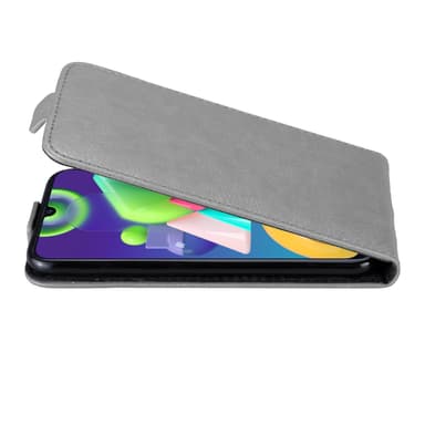 Samsung Galaxy M21 / M30s deksel flip cover (grå)