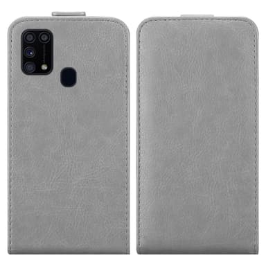 Samsung Galaxy M21 / M30s deksel flip cover (grå)
