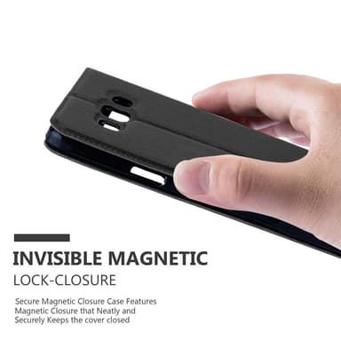 Samsung Galaxy A7 2015 lommebokdeksel cover (svart)