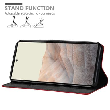 Google PIXEL 6 lommebokdeksel case (rød)