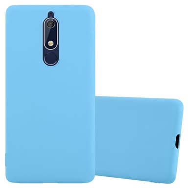 Deksel Nokia 5.1 Silikon cover (blå)