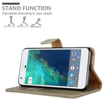 Google PIXEL lommebokdeksel etui (brun)
