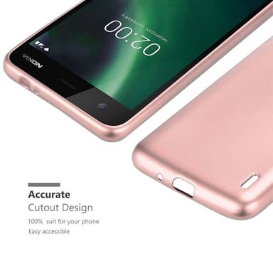Deksel Nokia 2 2017 Case Cover (rosa)