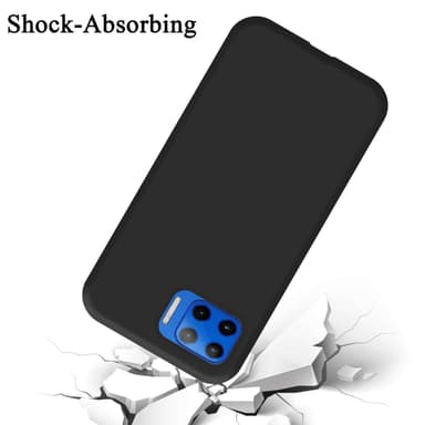 Motorola MOTO G 5G PLUS silikondeksel case (Svart)