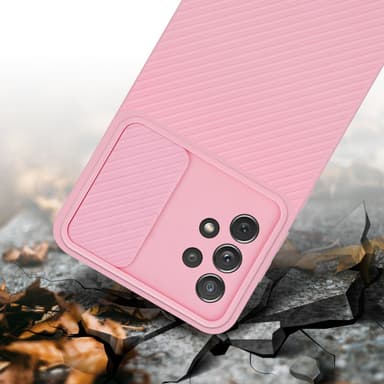 Deksel Samsung Galaxy A72 4G / 5G cover (rosa)