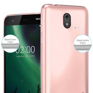 Deksel Nokia 2 2017 Case Cover (rosa)