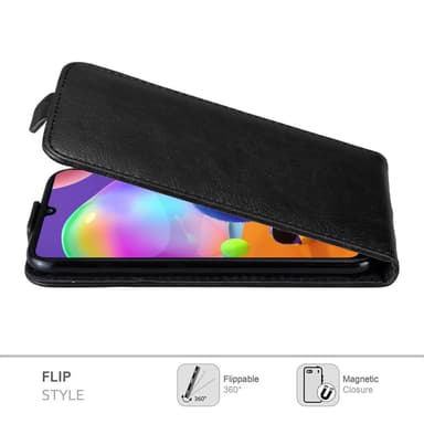 Samsung Galaxy A31 deksel flip cover (svart)