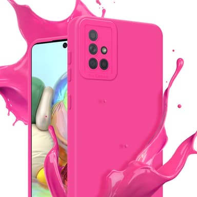 Samsung Galaxy A71 4G Deksel case (rosa)