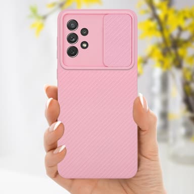 Deksel Samsung Galaxy A72 4G / 5G cover (rosa)
