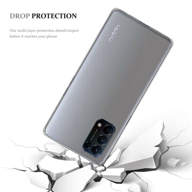 Oppo FIND X3 LITE deksel ultra slim (gjennomsiktig)