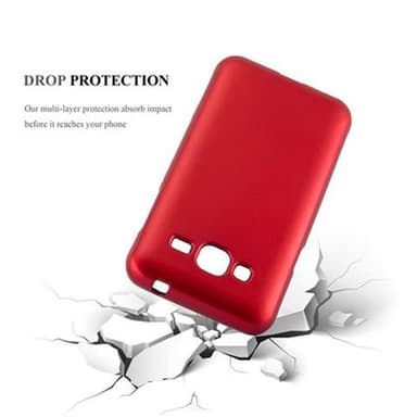 Deksel Samsung Galaxy J3 2016 Case Cover (rød)