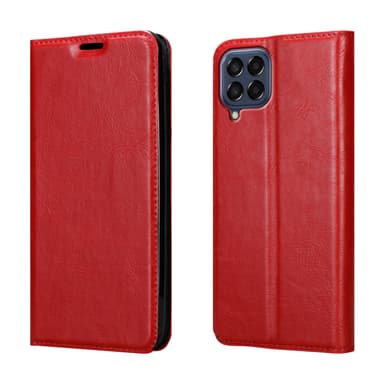Samsung Galaxy M33 5G lommebokdeksel case (rød)