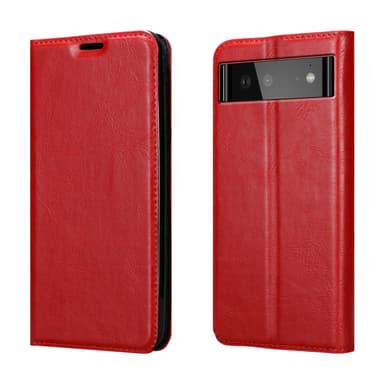 Google PIXEL 6 lommebokdeksel case (rød)
