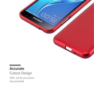 Deksel Samsung Galaxy J3 2016 Case Cover (rød)