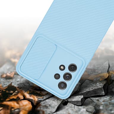 Deksel Samsung Galaxy A72 4G / 5G cover (blå)