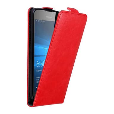 Nokia Lumia 650 deksel flip cover (rød)