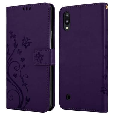 Samsung Galaxy A10 / M10 lommebokdeksel Blomster