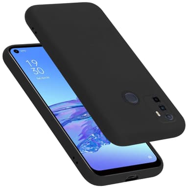 Oppo A53 silikondeksel case (Svart)
