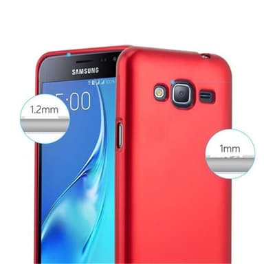 Deksel Samsung Galaxy J3 2016 Case Cover (rød)