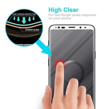 Samsung Galaxy S9 PLUS Skjermbeskytter Skärmskydd