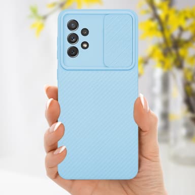 Deksel Samsung Galaxy A72 4G / 5G cover (blå)