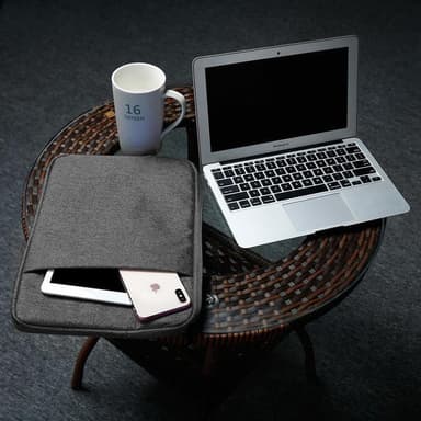 Laptopveske deksel 13.3 Toll (grå)