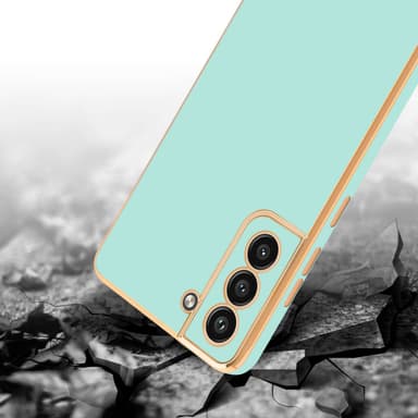 Samsung Galaxy S21 FE silikondeksel case (Grønn)