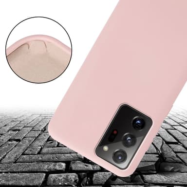 Deksel Samsung Galaxy NOTE 20 PLUS med Halskjede (rosa)