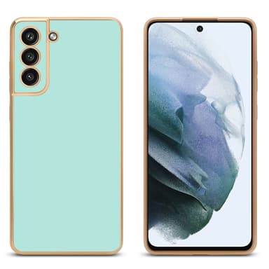 Samsung Galaxy S21 FE silikondeksel case (Grønn)