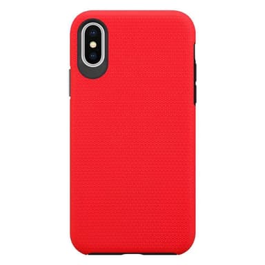 iPhone X / XS Deksel Case Cover (rød)