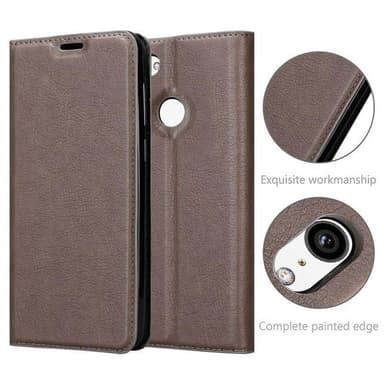 Google PIXEL 3 XL lommebokdeksel case (brun)