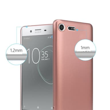 Deksel Sony Xperia XZ PREMIUM Case Cover (rosa)