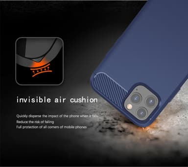 Deksel iPhone 11 PRO MAX ultra slim (blå)