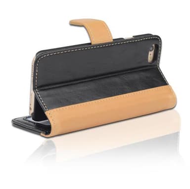 iPhone 6 / 6S lommebokdeksel cover (svart)